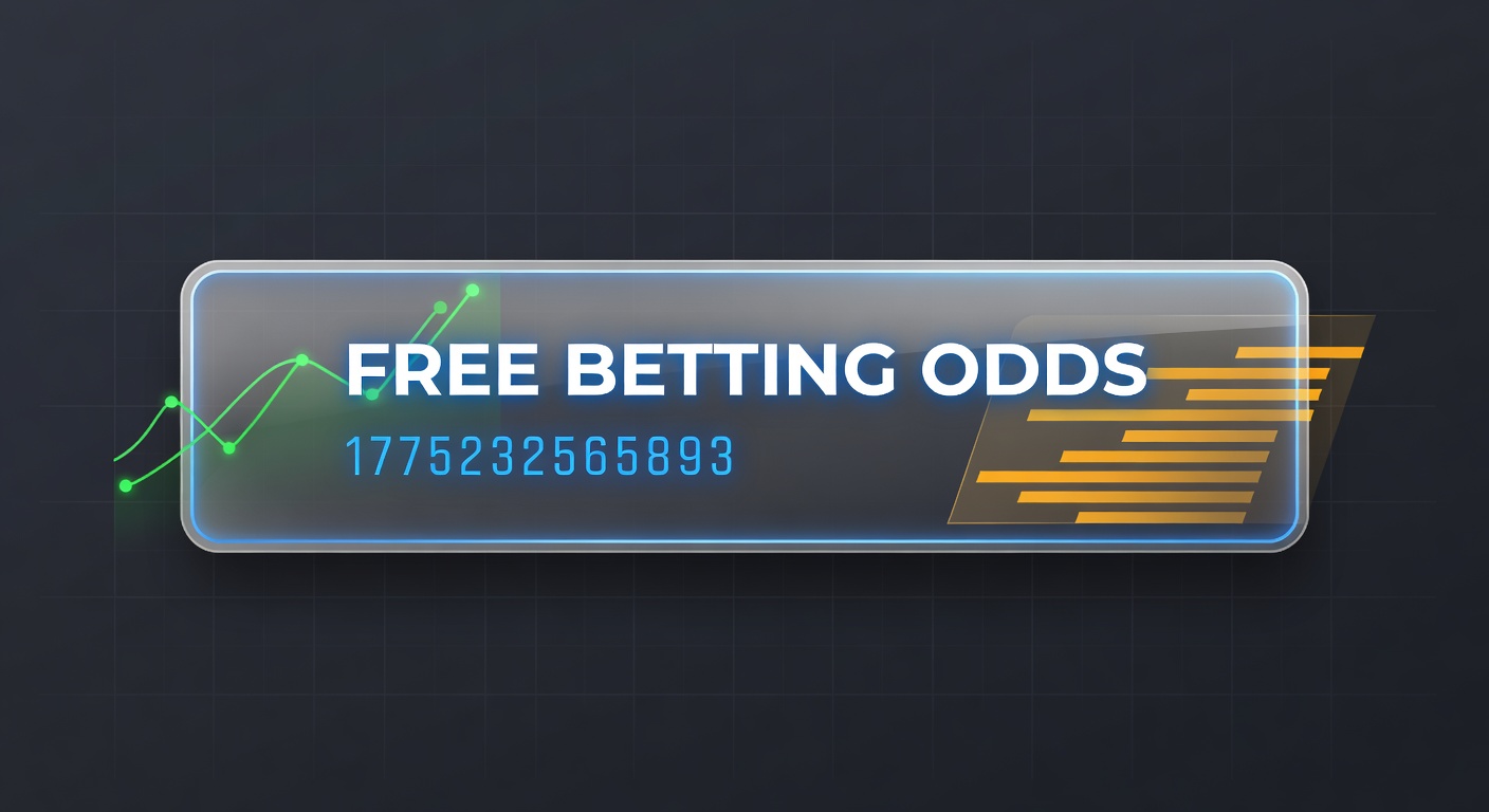 Digital display showing various free betting odds comparisons across sportsbooks, highlighting promotional offers and value bets