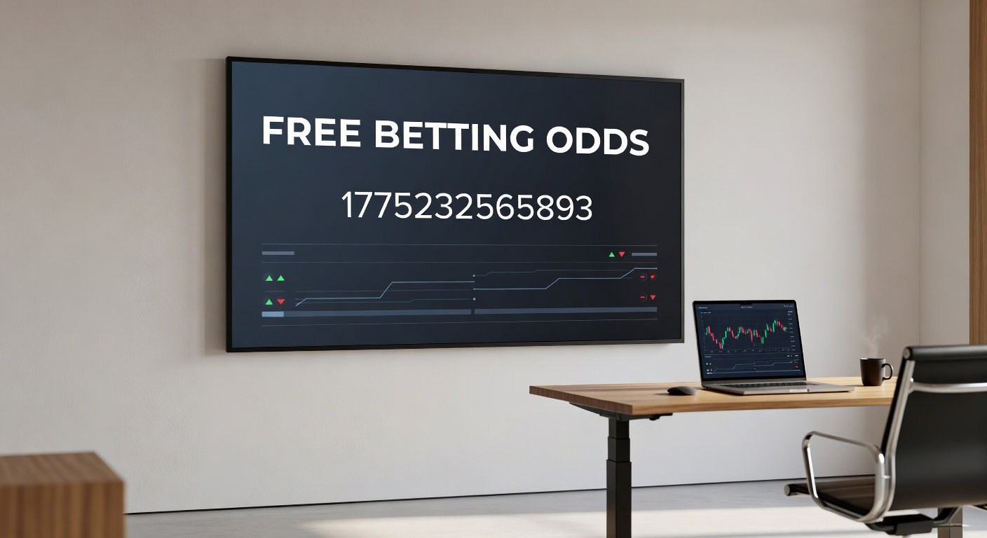 Close-up of a betting slip comparing free odds on a football match, with promotional icons and payout calculations visible
