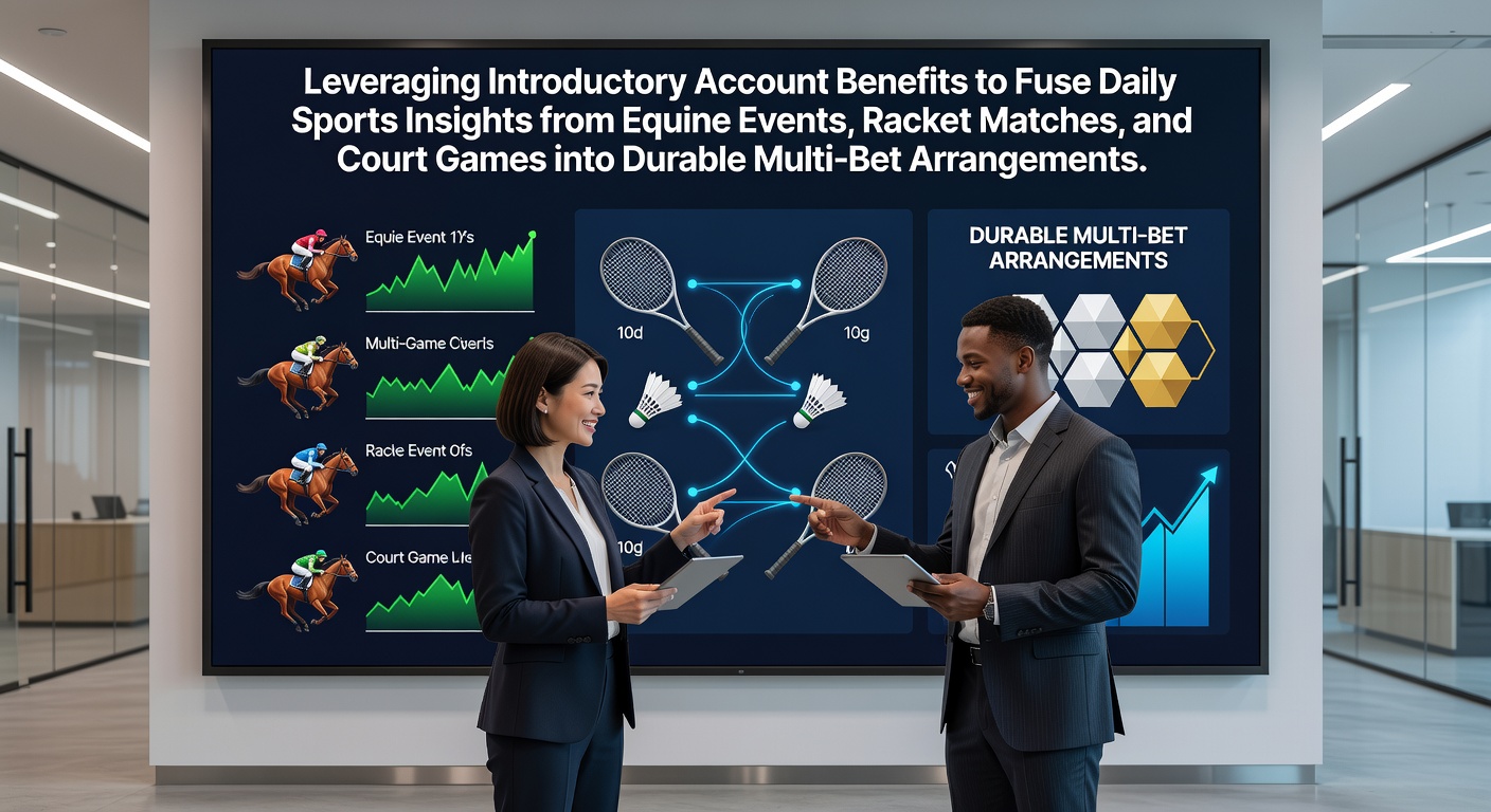 Overview of multi-sport accumulator strategies combining horse racing, tennis, and basketball insights with welcome offers