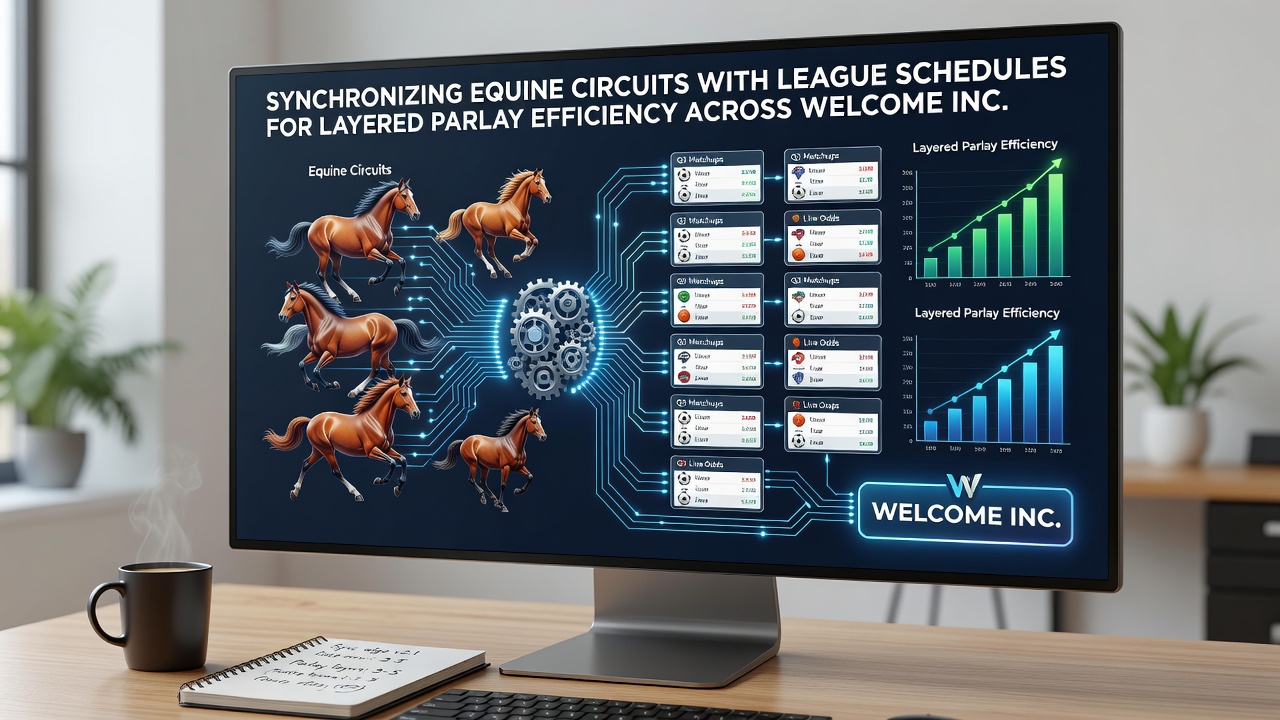 Calendar view showing overlapping horse racing meetings and league fixtures used for accumulator timing