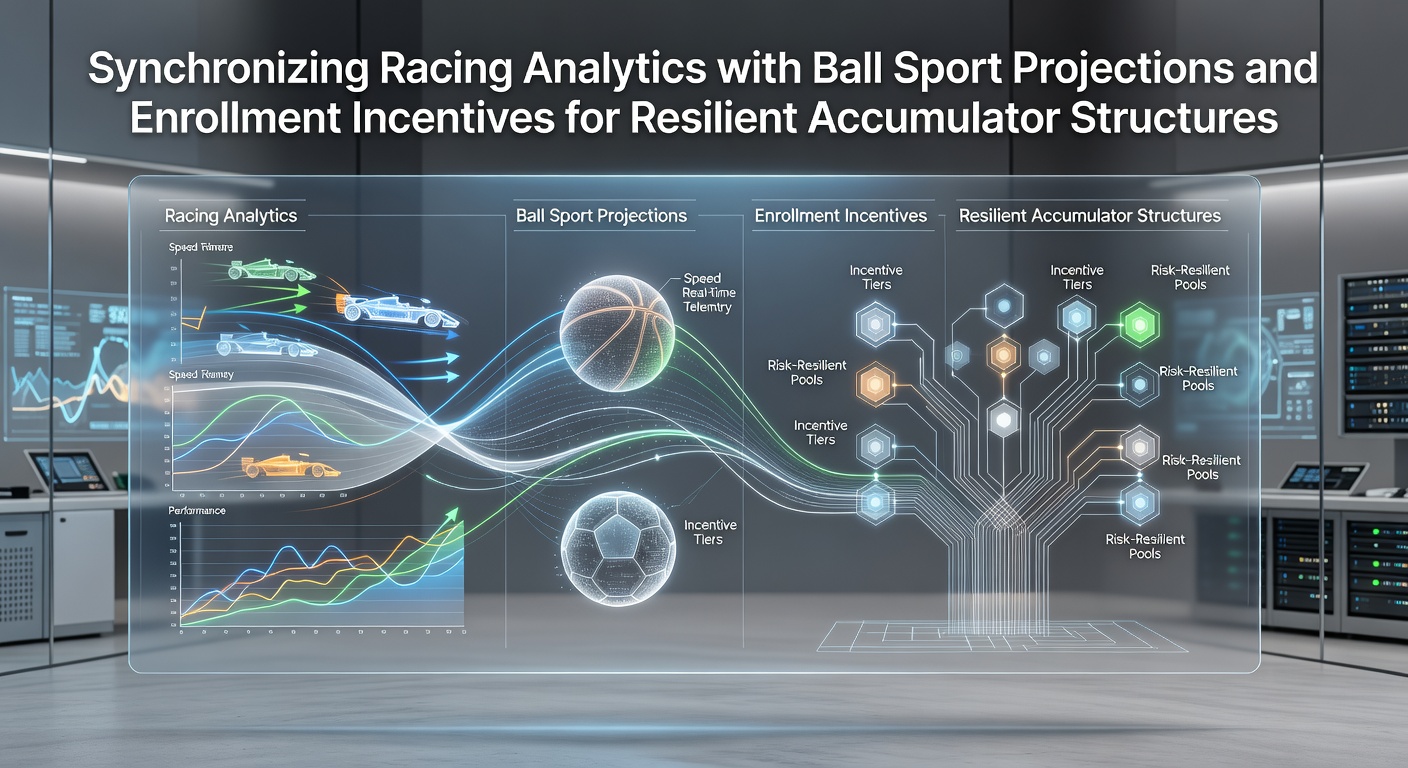 Visual representation of horse racing data streams merging with football and basketball projection models alongside enrollment incentive icons